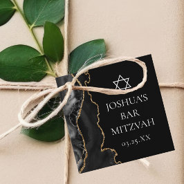 Etiquetas Para Lembrancinhas Festa Personalizada do Bar de Agate Dourado Mitzva