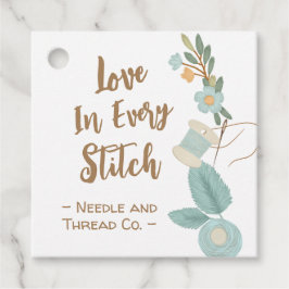 Etiquetas Para Lembrancinhas Fita Feita À Mão Com Ama Sewing Bordado Flower Tag