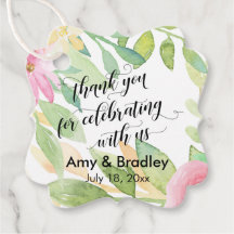 Floral Obrigado por Celebrar conosco