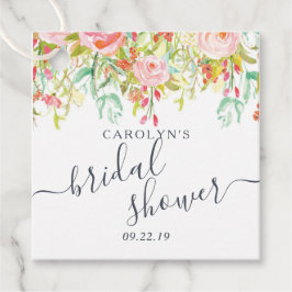 Etiquetas Para Lembrancinhas Floral primavera Summer | CHÁ DE PANELA