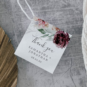 Etiquetas Para Lembrancinhas Floral Romance Obrigado