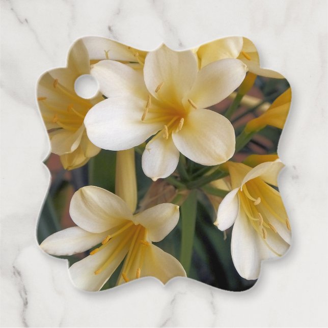 ETIQUETAS PARA LEMBRANCINHAS FLORES AMARELAS (Frente)