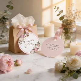 Etiquetas Para Lembrancinhas Flores De Jardim De Aquarelas Obrigado