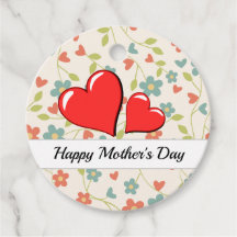 Flores e corações para Dia de as mães