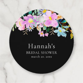 Etiquetas Para Lembrancinhas Flowers in pink tones boho summer Bridal Shower