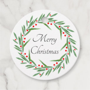 Etiquetas Para Lembrancinhas Folhas de Aquarelas e Ferro de Berries