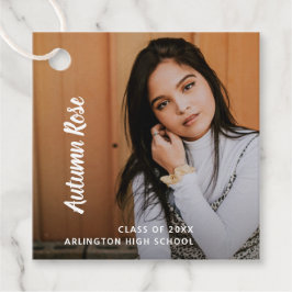 Etiquetas Para Lembrancinhas Formatação Moderna de Foto Elegante Simples