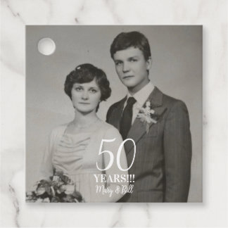 Etiquetas Para Lembrancinhas foto de aniversário de casamento personalizado