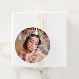 Etiquetas Para Lembrancinhas Foto do roteiro Quinceanera 15 Birthday