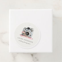 Fotografia da câmera floral cor-de-rosa Elegante