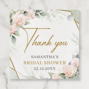 Etiquetas Para Lembrancinhas Frente cor-de-rosa-boho, eucalipto com estrutura d