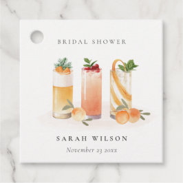 Etiquetas Para Lembrancinhas Fruta branca esbelta Chá de panela de coquetel lar