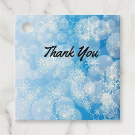 Etiquetas Para Lembrancinhas Fundo do floco de neve