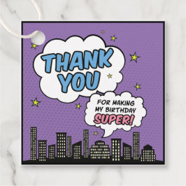 Etiquetas Para Lembrancinhas Garota Cômica Estilo Super Herói Aniversário Obrig