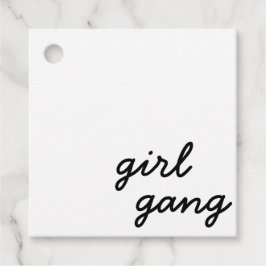 Etiquetas Para Lembrancinhas garota gangue fofo script moderno de garota poder