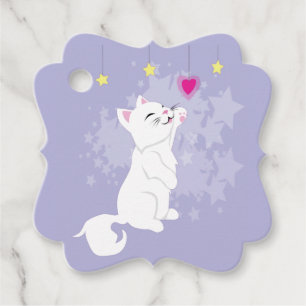 Etiquetas Para Lembrancinhas Gatinho Dia de os namorados