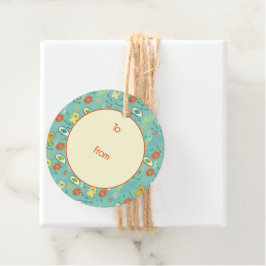 Etiquetas Para Lembrancinhas Gato e Peixe Engraçado