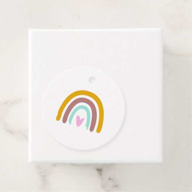 Etiquetas Para Lembrancinhas Geschenkanhänger Rainbow (In Situ)