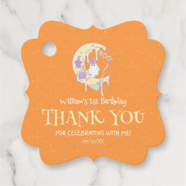 Etiquetas Para Lembrancinhas Ghost Spooky Um primeiro aniversario Halloween Obr