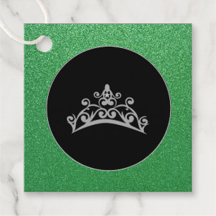 Etiquetas Para Lembrancinhas Gift-FavorTag -Pageant USA America Tiar Crown