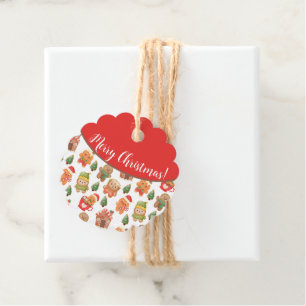 Etiquetas Para Lembrancinhas Gingercake Man Cookies Férias de Natal