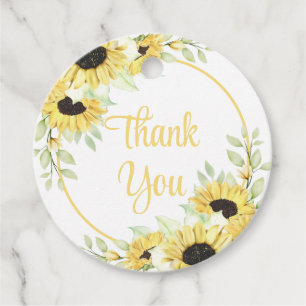 Etiquetas Para Lembrancinhas Girassol Floral Casamento Agradecimento Aquarela