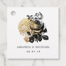 Glamour Preto e Dourado