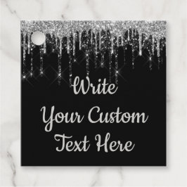 Etiquetas Para Lembrancinhas Glitter de Aniversário do Partido de Aniversário d