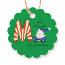 Gnomo do Patinete Motor com Letra Candy