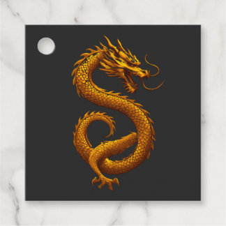 Etiquetas Para Lembrancinhas Golden Dragon