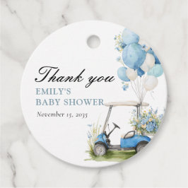 Etiquetas Para Lembrancinhas Golf Let's Par-tee Boy Baby Shower