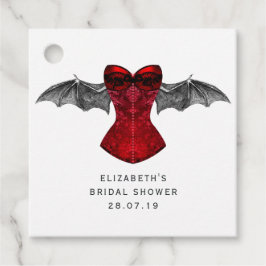 Etiquetas Para Lembrancinhas Gótico Íris Crimson Vermelho Bruxa