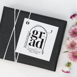 Etiquetas Para Lembrancinhas Graduação Mínima Moderna em negros