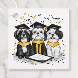 Etiquetas Para Lembrancinhas Graduação Shih Tzu Dogs