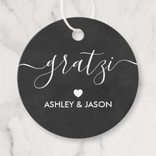 Etiquetas Para Lembrancinhas Gratzi Gift Tag, Casamento Obrigado Tag, Quadro