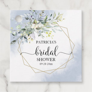 Etiquetas Para Lembrancinhas Greenery Geométrico Dusty Chá de panela Favorito