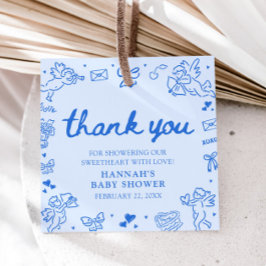 Etiquetas Para Lembrancinhas Hand Drawn Valentine Little Sweetheat Baby Shower