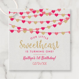 Etiquetas Para Lembrancinhas Hang Love Hearts Little Sweetheart Aniversário