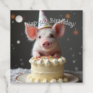 Etiquetas Para Lembrancinhas Hap porco Birthday