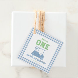 Etiquetas Para Lembrancinhas Hole in One Par Tee Boy 1st Birthday