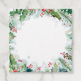 Etiquetas Para Lembrancinhas Holly e Ivy GIft Tag de Natal