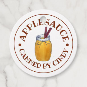 Etiquetas Para Lembrancinhas Home Canning Homemade Applesaut Banido por