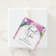 Hydrangea Flowers Chá de fraldas