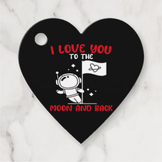 Etiquetas Para Lembrancinhas I Love You To The Moon And Back Playful Valentine 