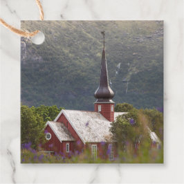 Etiquetas Para Lembrancinhas Igreja do Lofoten Flakstad