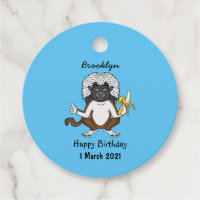 Imagem do desenho do macaco Cotton Top Tamarin