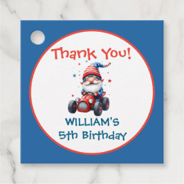 Etiquetas Para Lembrancinhas Independence Day Cute Gnome Birthday