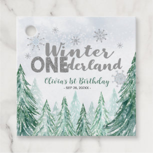 Etiquetas Para Lembrancinhas Inverno Onederland Primeiro Aniversário Flocos de
