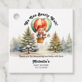 Etiquetas Para Lembrancinhas Inverno podemos esperar Chá de fraldas de Natal