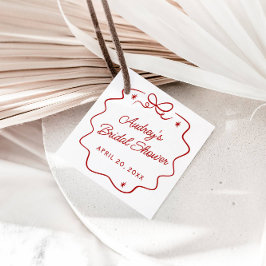 Etiquetas Para Lembrancinhas Isso é Amore, Chuva de Ideias Personalizada Vermel